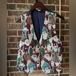 Santa Tapestry Vest